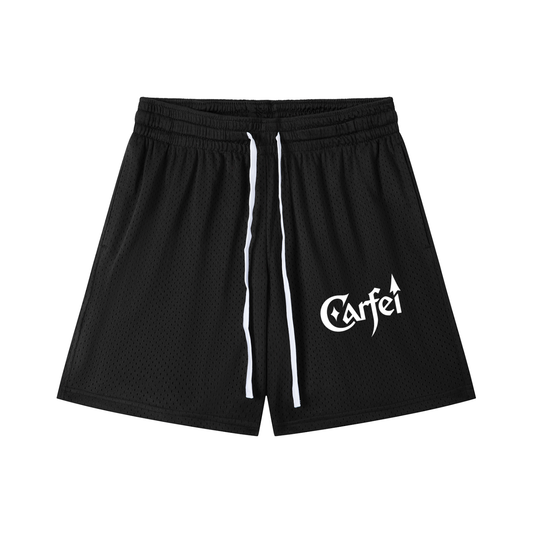 Carfei small printed breathable shorts